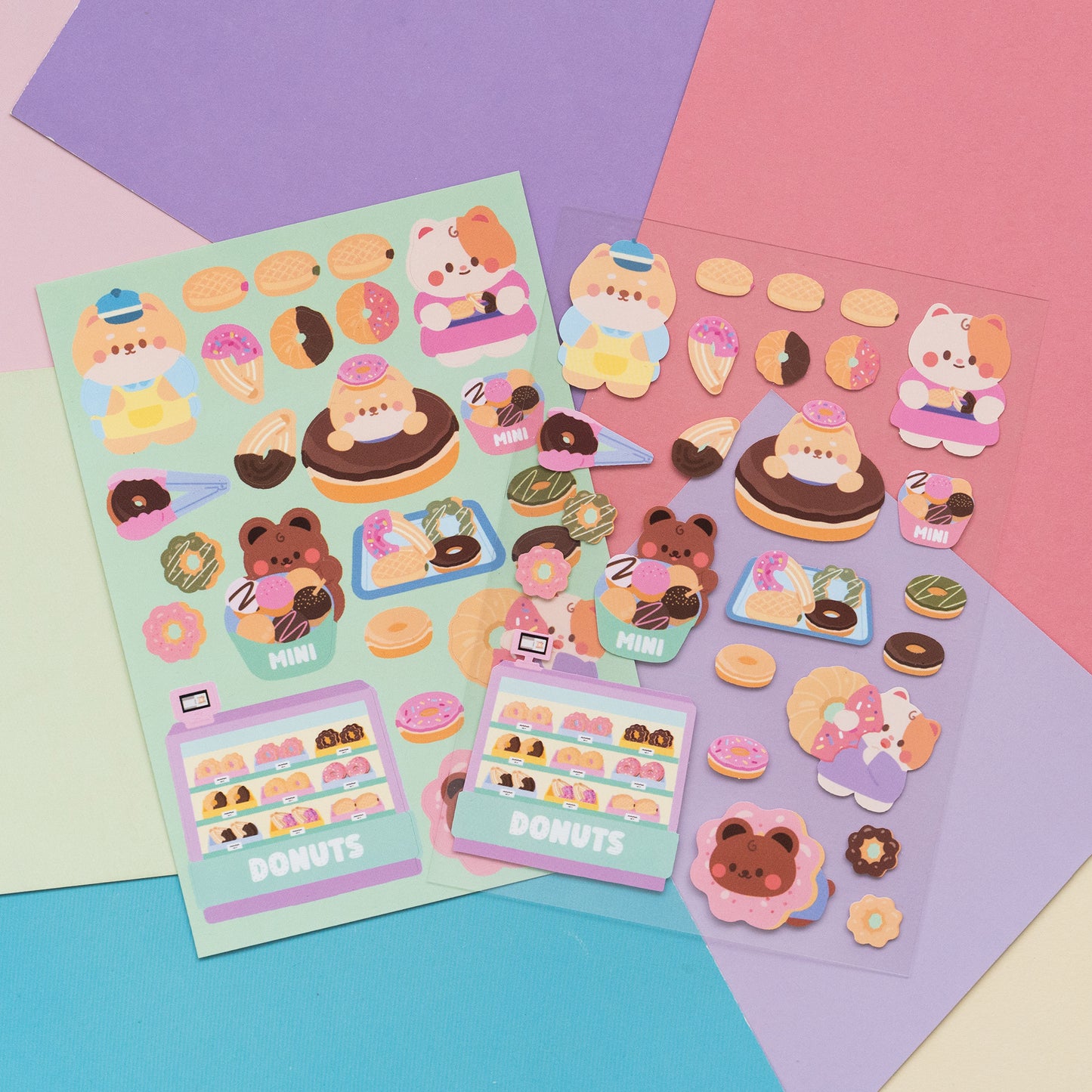 *new* Donut Shop Journal Sticker Sheet