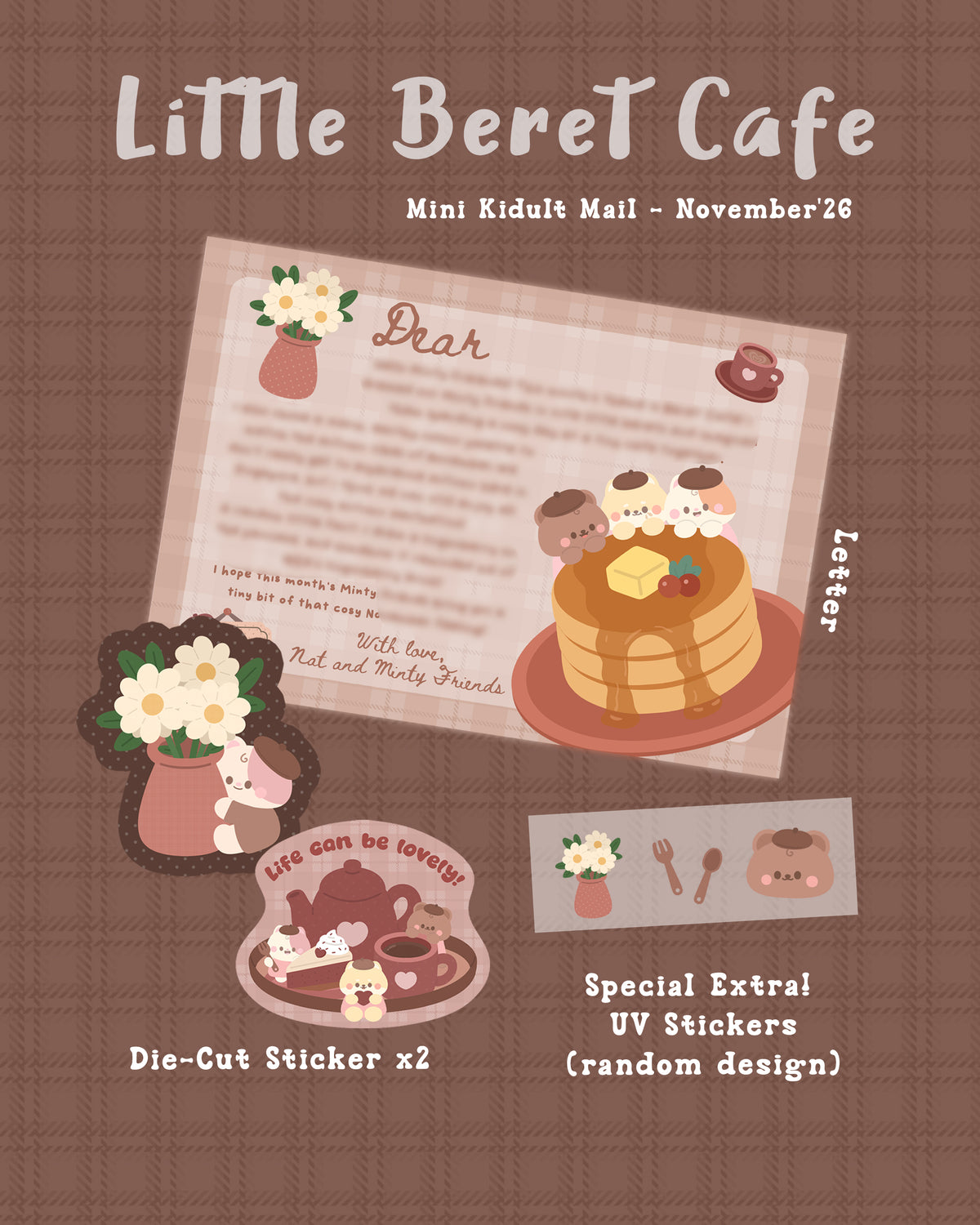 (Overseas) Nov Minty Kidult Mail Club - Mini Kidult Tier