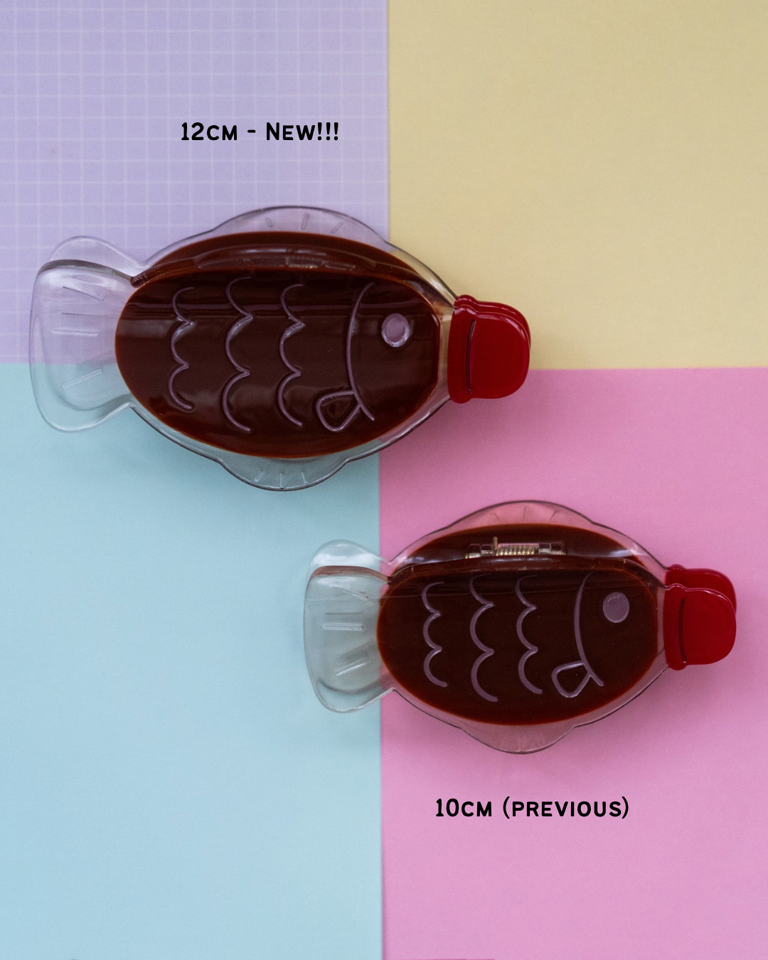 *new* Larger Size! Soya Sauce Fish Claw Clip