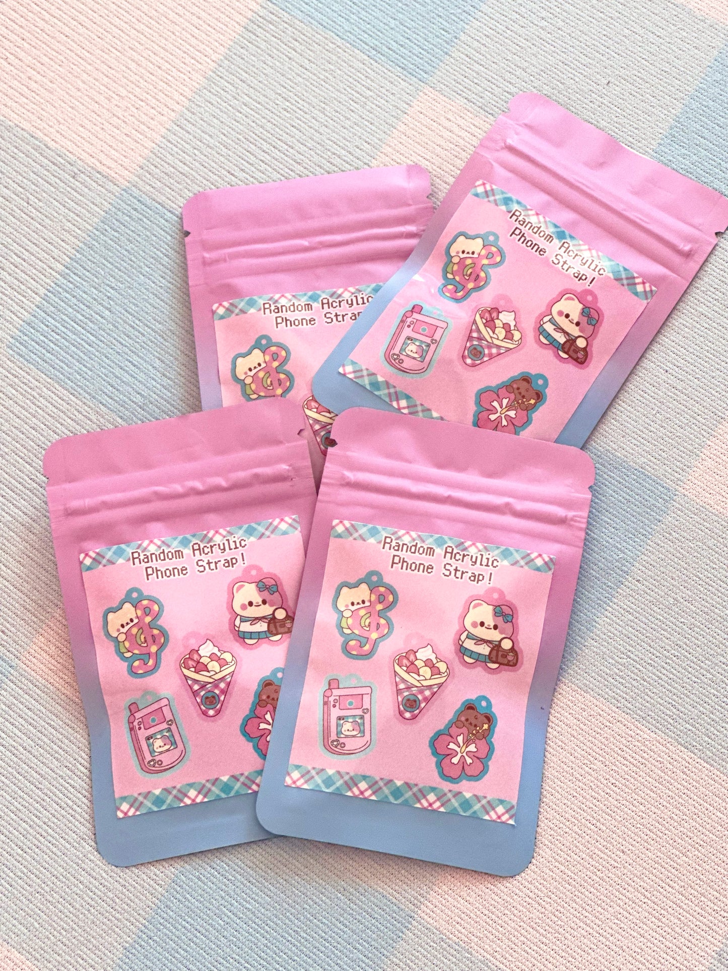 *new* Heisei retro Phone Strap Blind Bag Keychain
