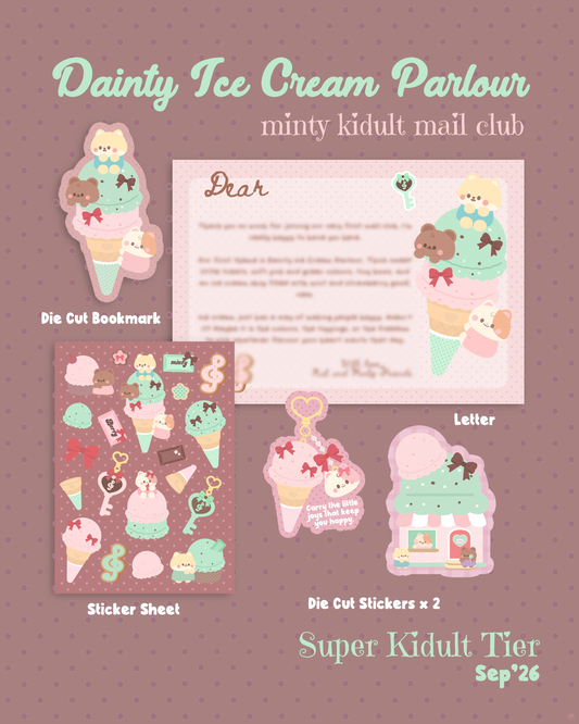 (SG) Sep Minty Kidult Mail Club - Super Kidult Tier