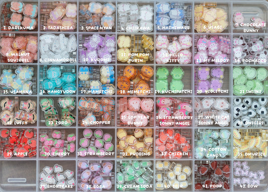 *new* Extra Charms for Tamagotchi Trinket