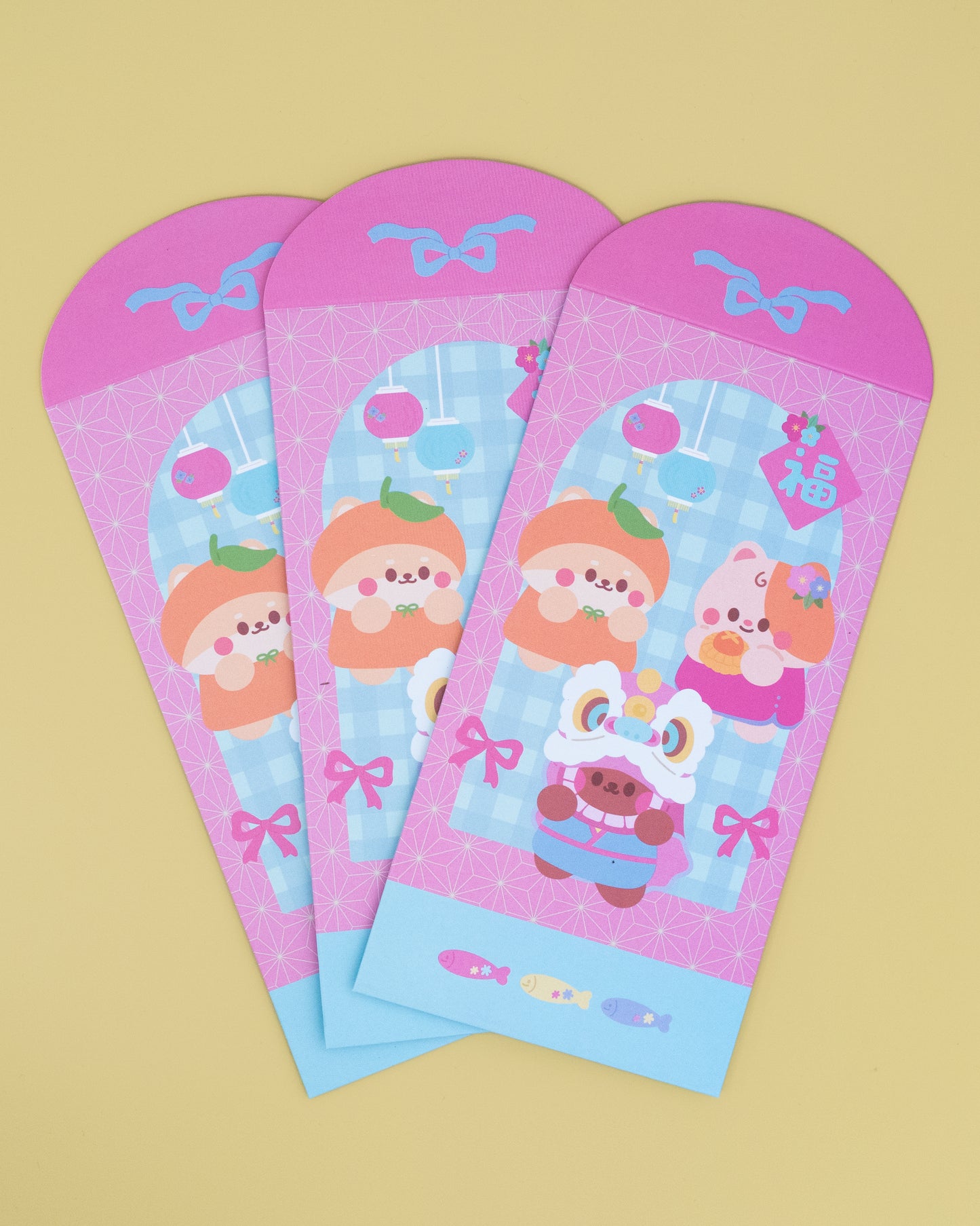 *new* 2026 mintymentaiko CNY Red Packet Angbao Set