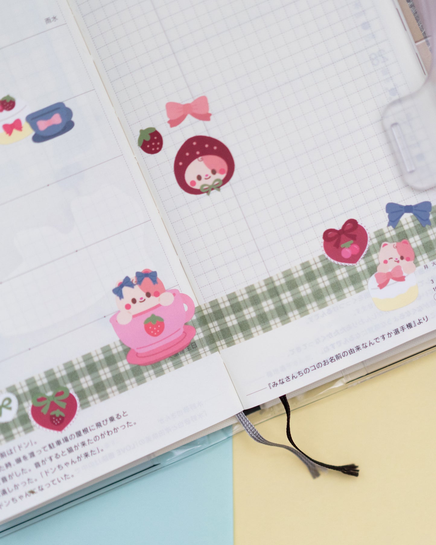 Tomato and Omurice Journal Sticker Sheet