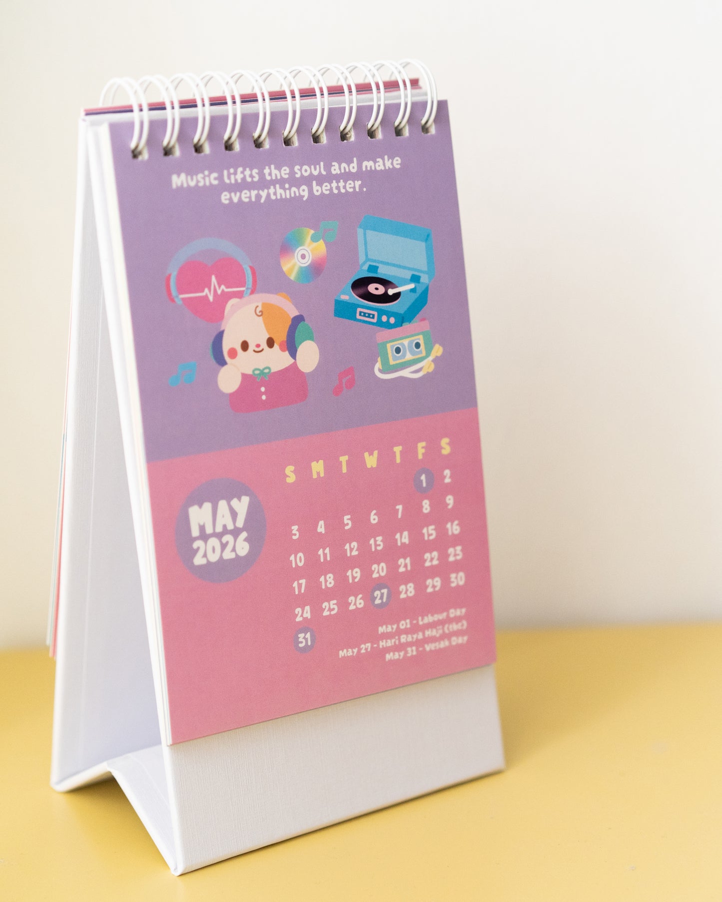 *new* 2026 mintymentaiko Desktop Calendar