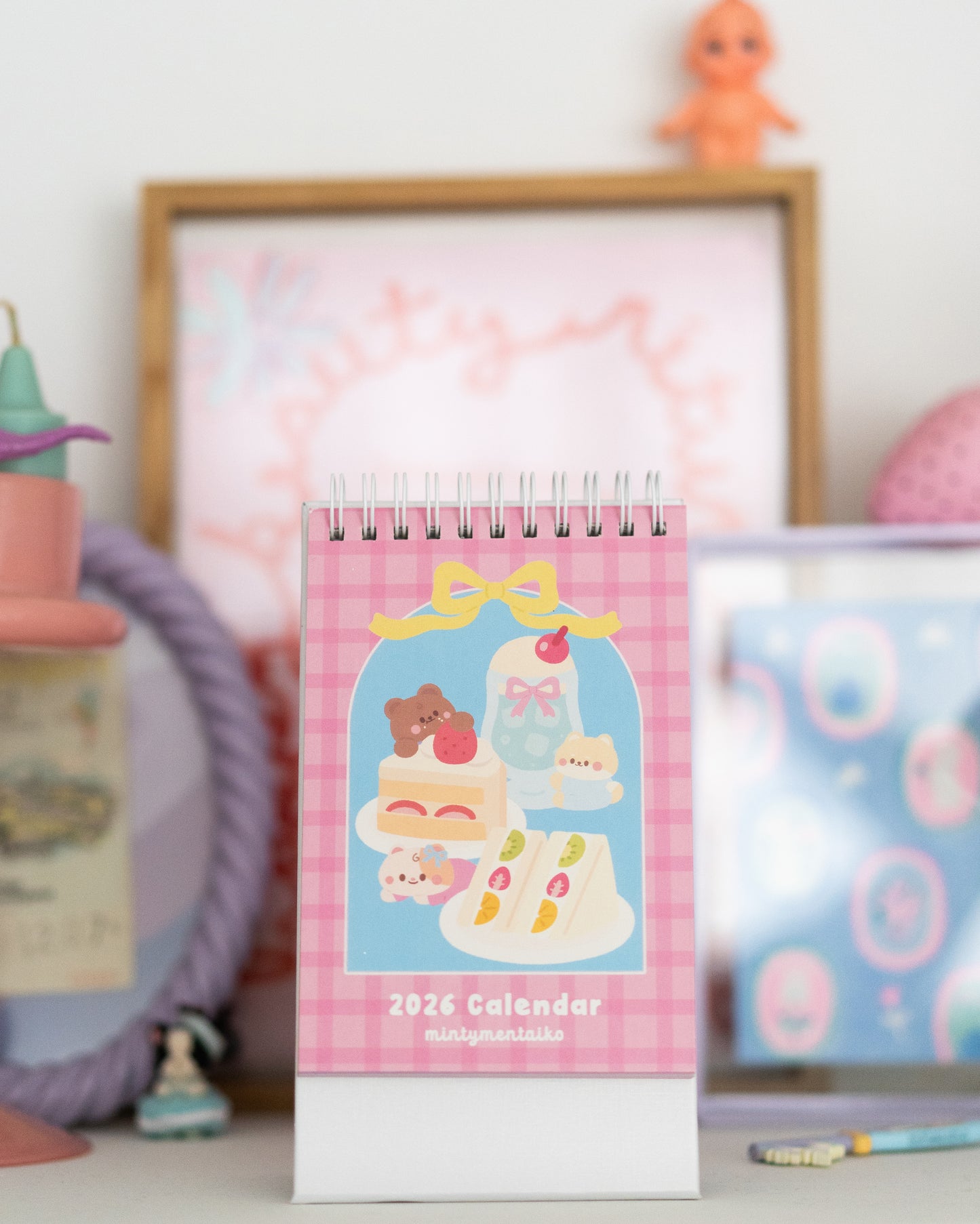 *new* 2026 mintymentaiko Desktop Calendar