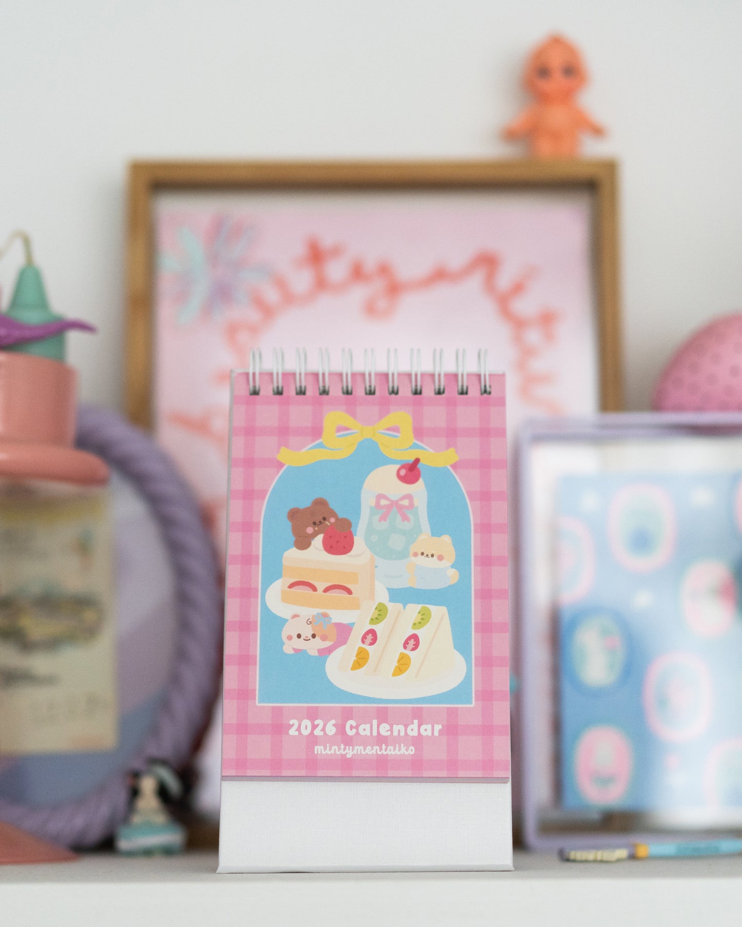 *new* 2026 mintymentaiko Desktop Calendar