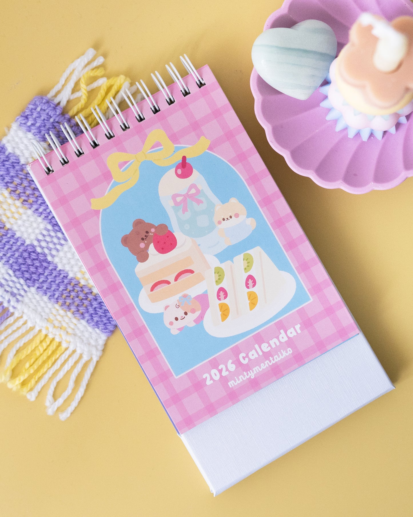 *new* 2026 mintymentaiko Desktop Calendar