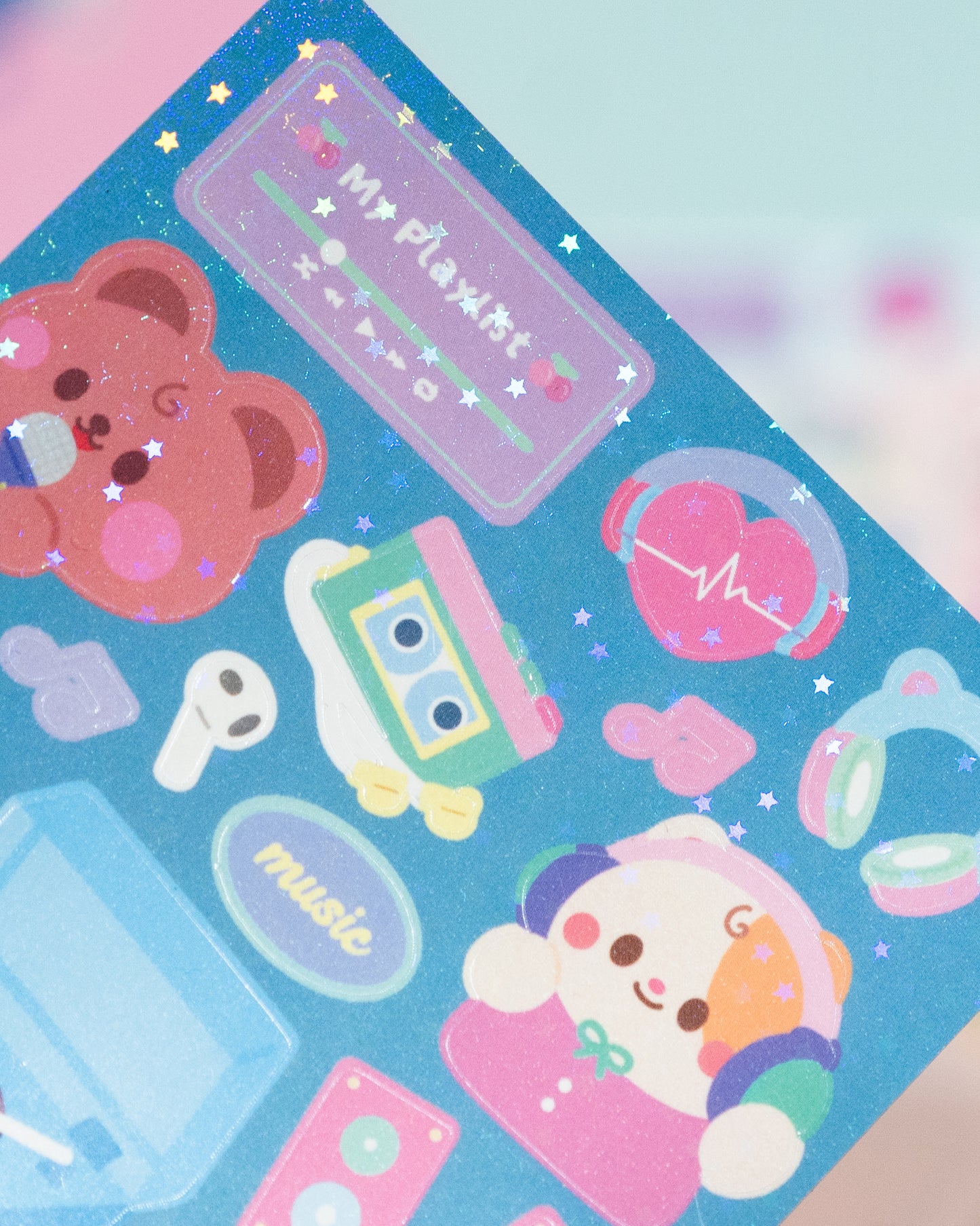Music Lover Journal Sticker Sheet