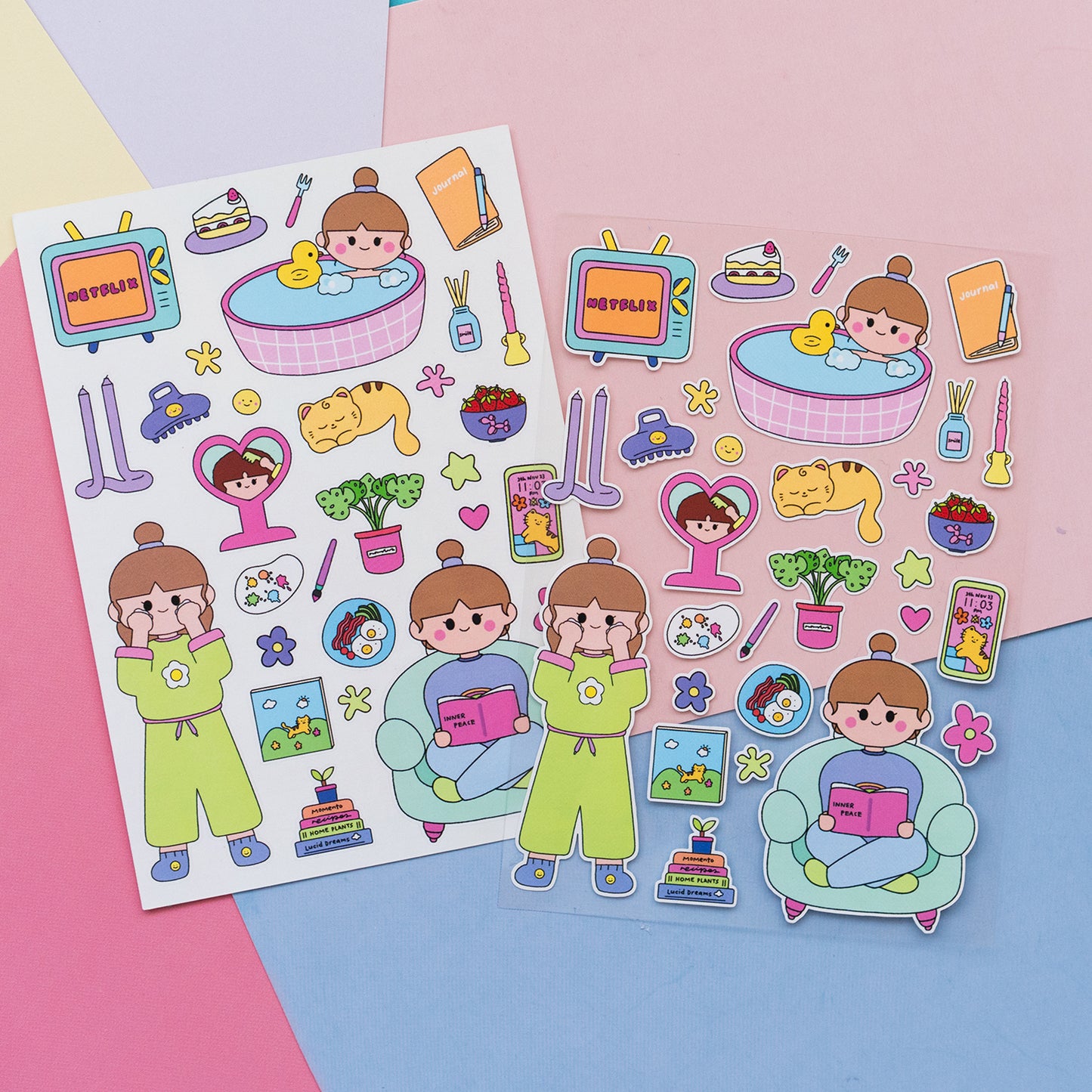 *new* mintymentaiko Kitschy Cute Journal Stickers Bundle 20