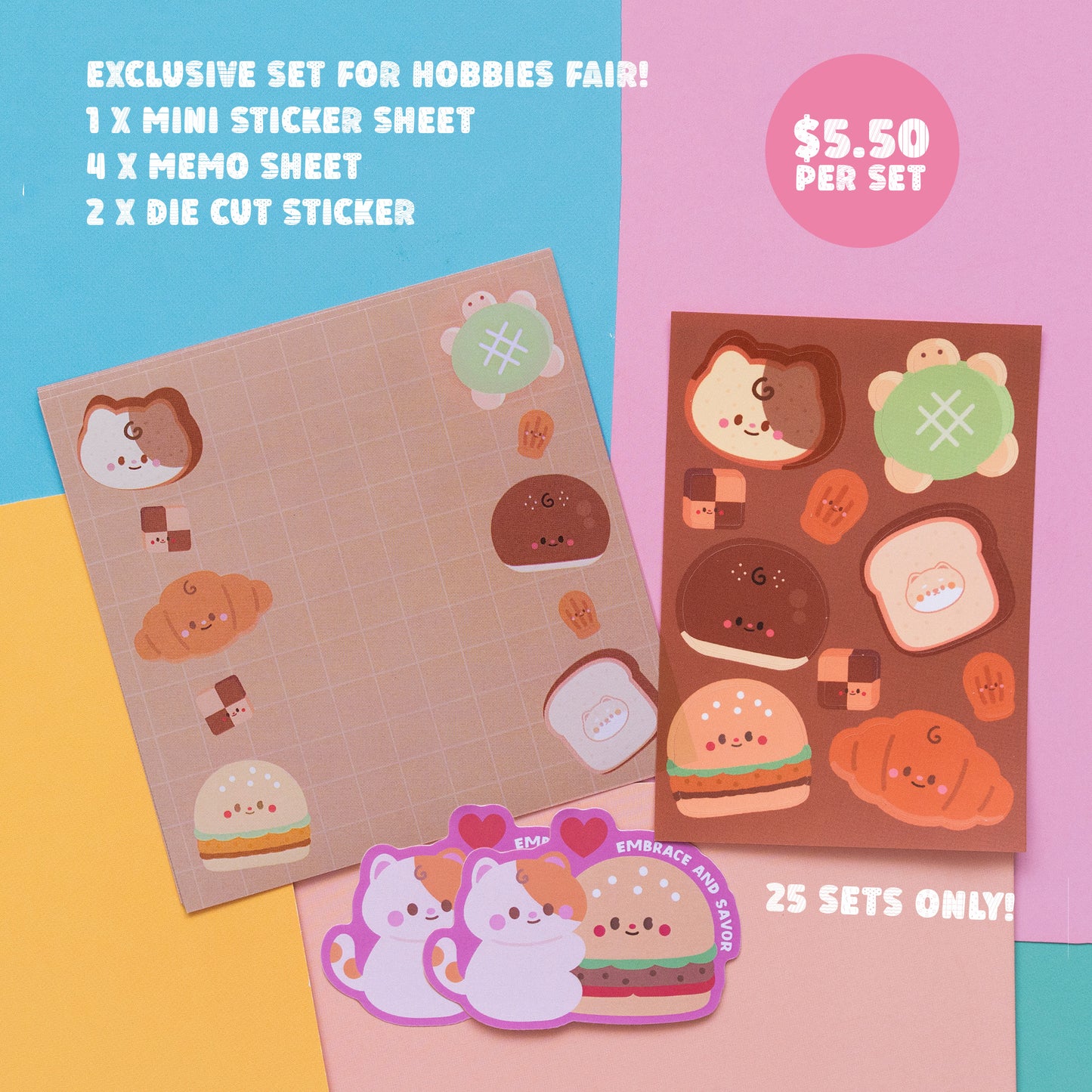 *new* Hobbies Fair Bread Theme Set