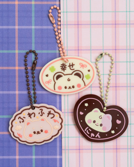 *new* Chocolate Minty Friends Keychains