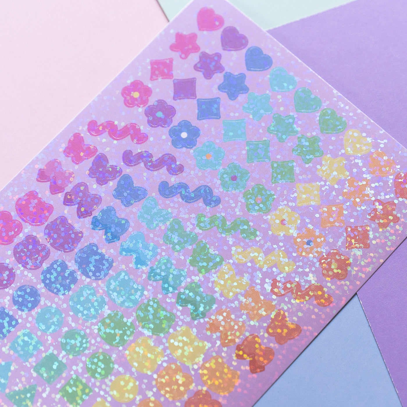 Ultimate Rainbow Deco Sticker Sheet