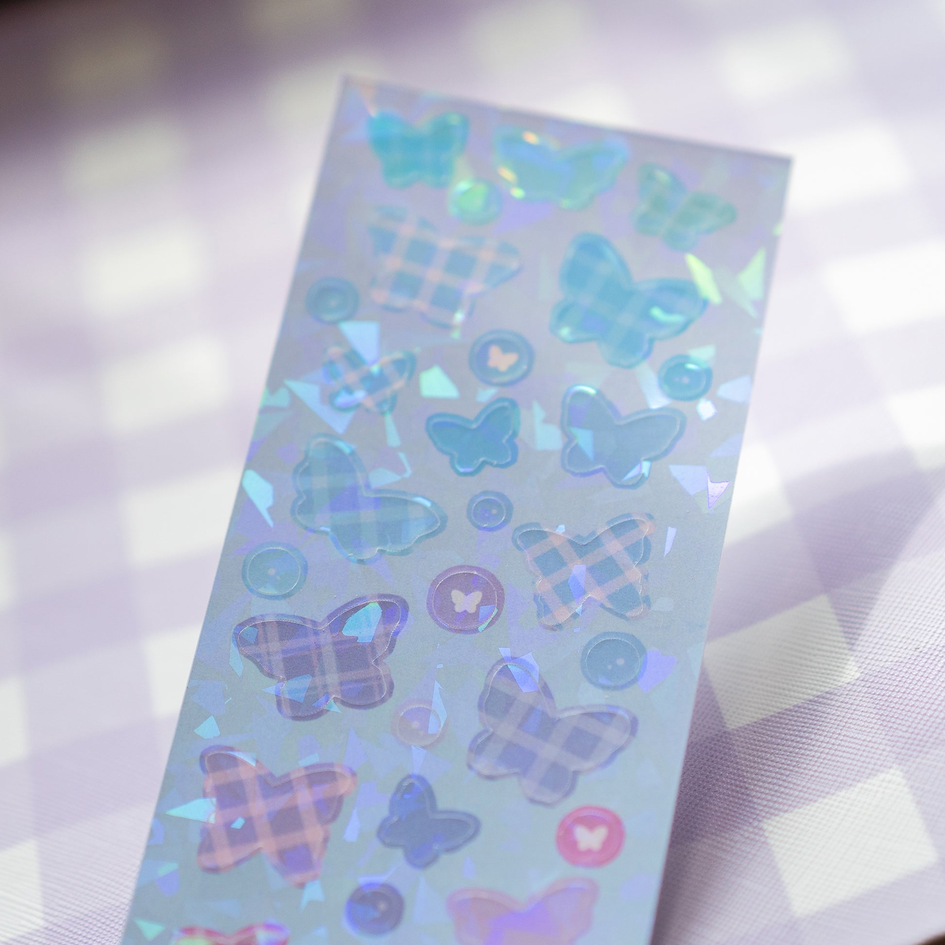 Heart Holographic Deco Sticker Sheet Polco Toploader Stickers K