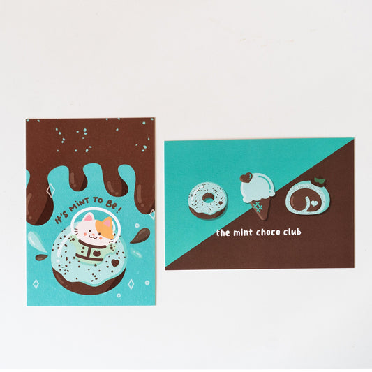 Mint Choco Postcards / Prints